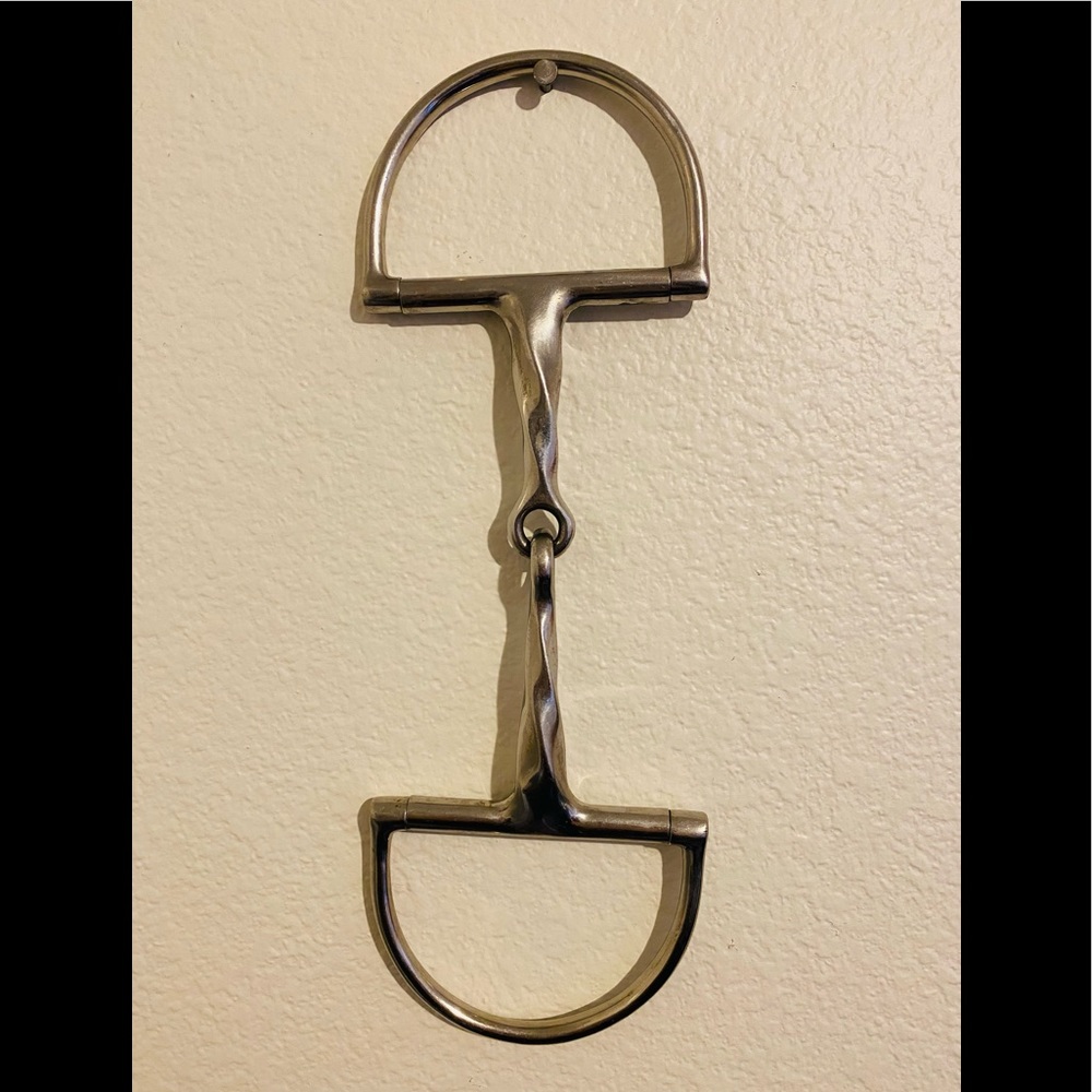 Equine Slow Twist Snaffle Bit